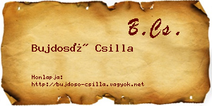 Bujdosó Csilla névjegykártya